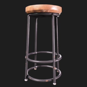 Industrial Style Metal Bar Stool