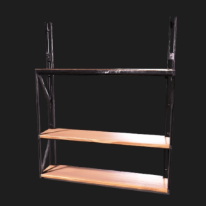 Industrial Style Open Shelf Unit