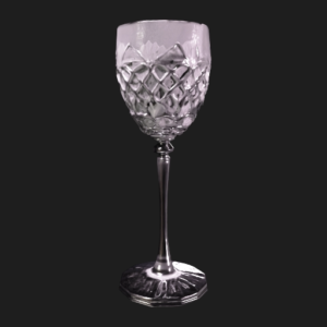 Elegant Crystal Wine Glass