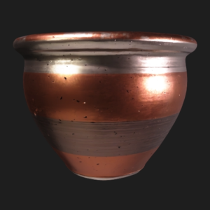 Rustic Ceramic Flower Pot