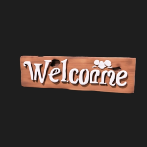 Rustic Farmhouse Welcome Sign