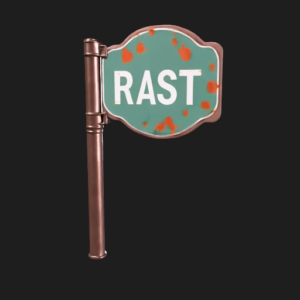Rusty Vintage Street Sign