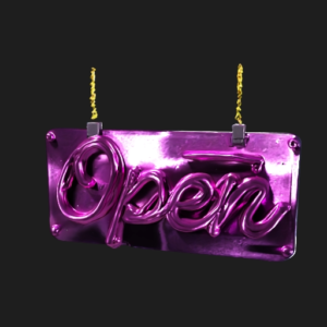 Neon Café Open Sign